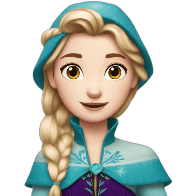 anna from frozen emoji