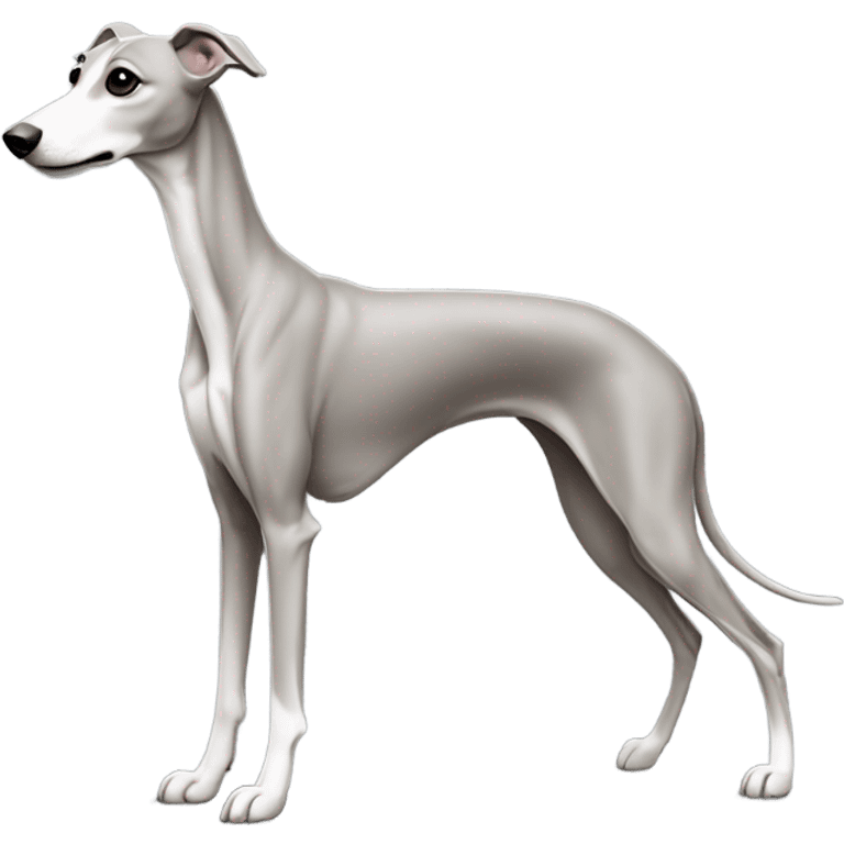 Grey whippet emoji