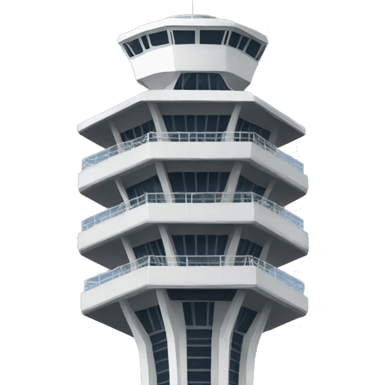 Airport tower emoji