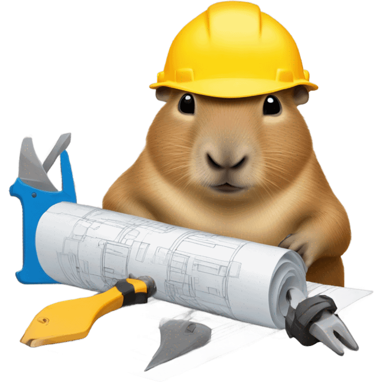 capybara engineer emoji