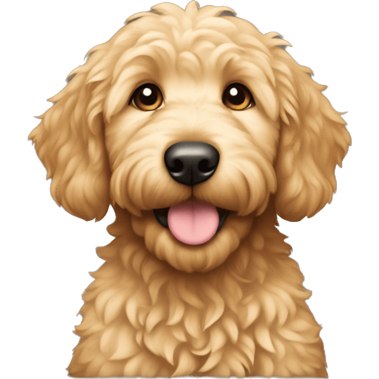 golden doodle puppy emoji