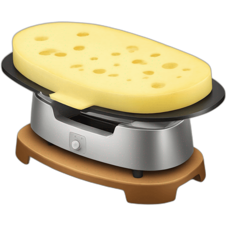 Raclette à la maison emoji