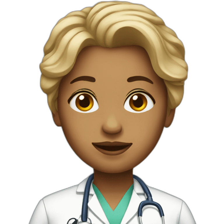 woman doctor emoji