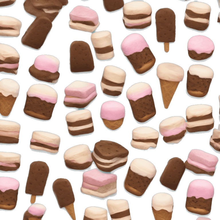 Neapolitan ice cream sandwich  emoji