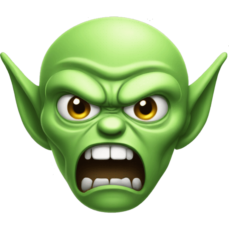 Angry Alien ios emoji