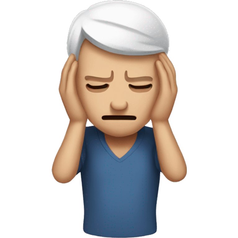 headache man emoji