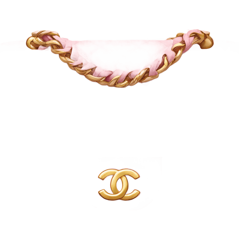 Light Pink Chanel bag emoji