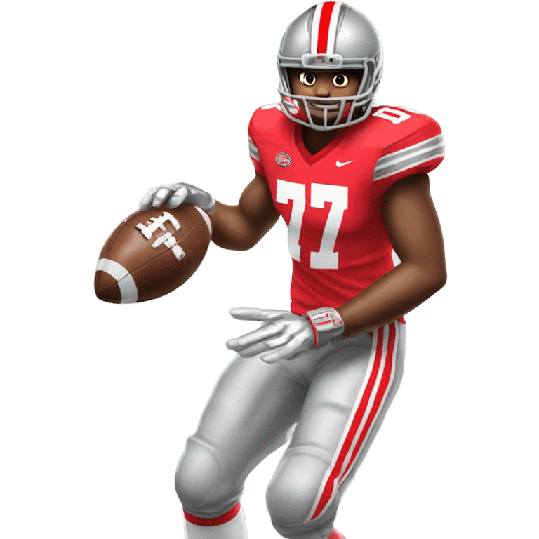 Ohio state football emoji