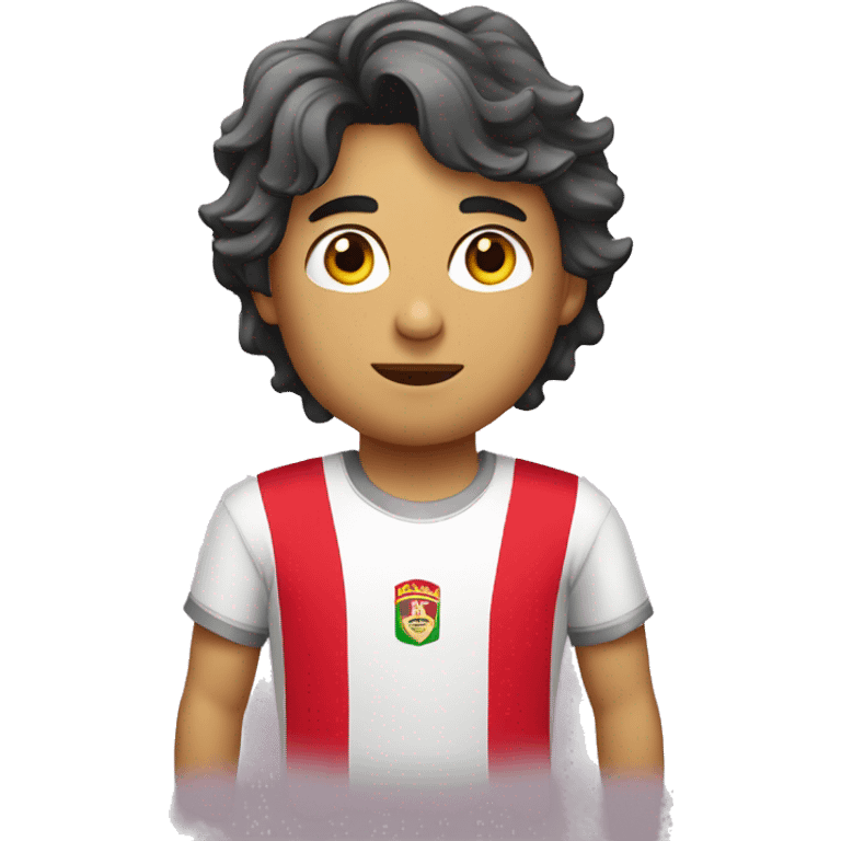  eistein con camiseta de peru emoji