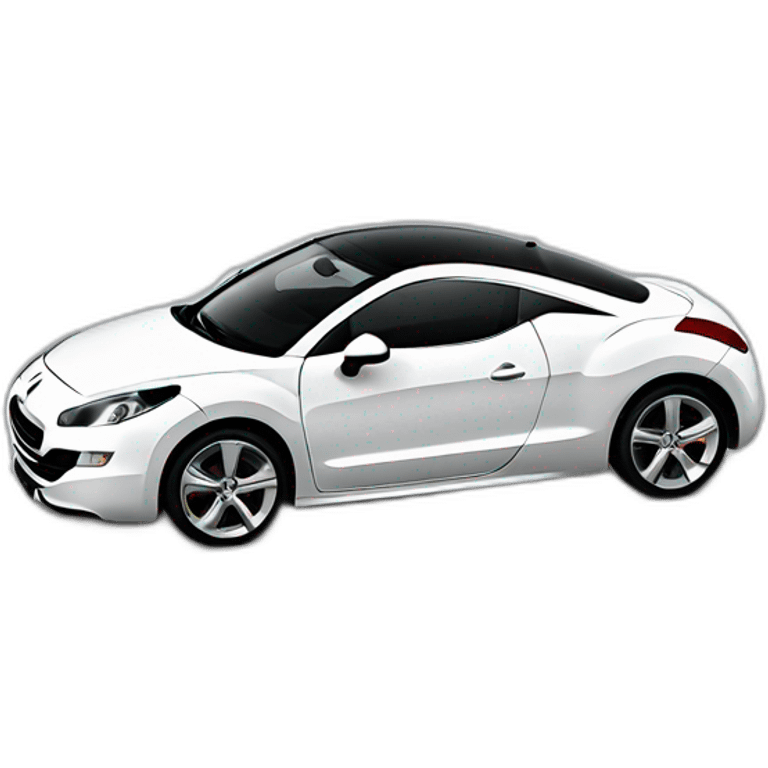 white peugeot rcz emoji