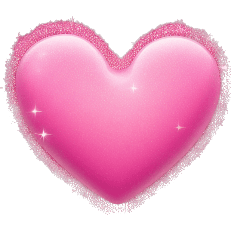 pink heart with sparkles emoji