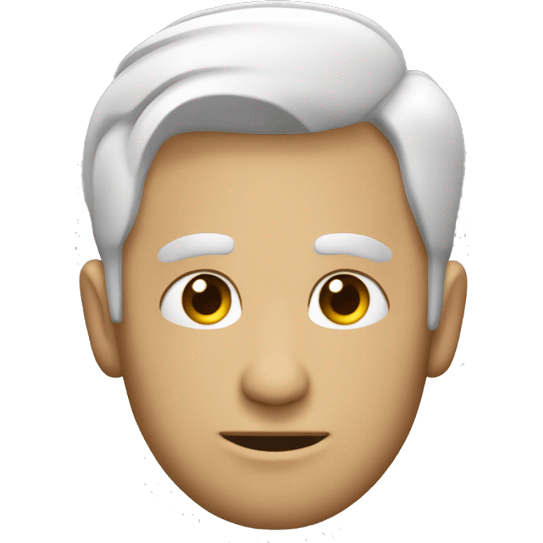 Un hombre guapo con los ojos dormidos emoji