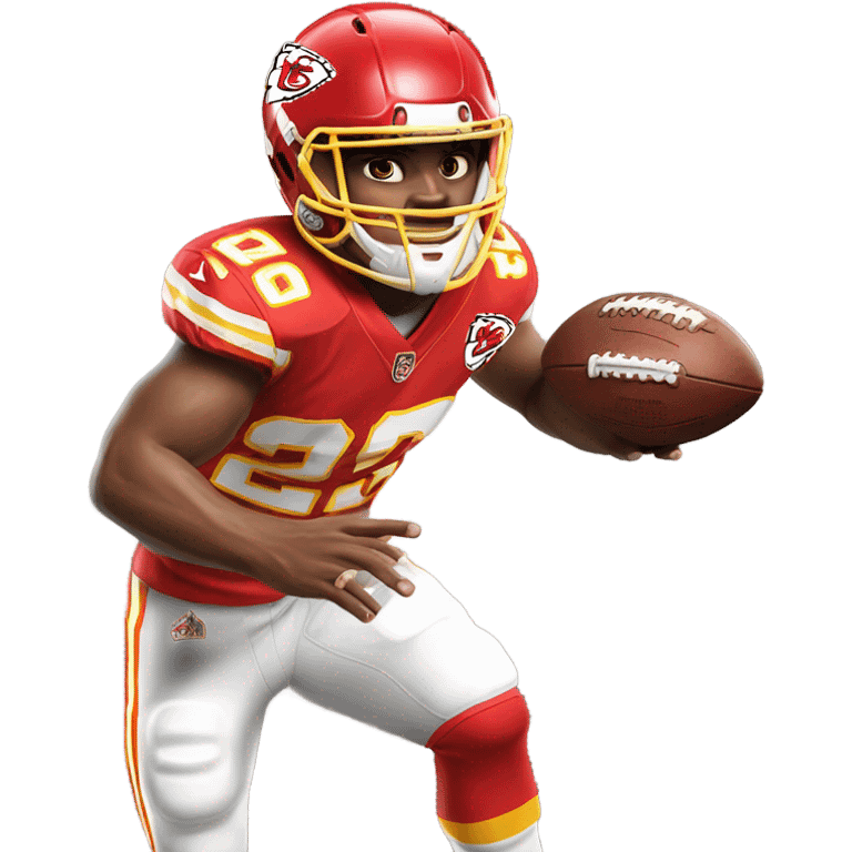 Chiefs football player emoji