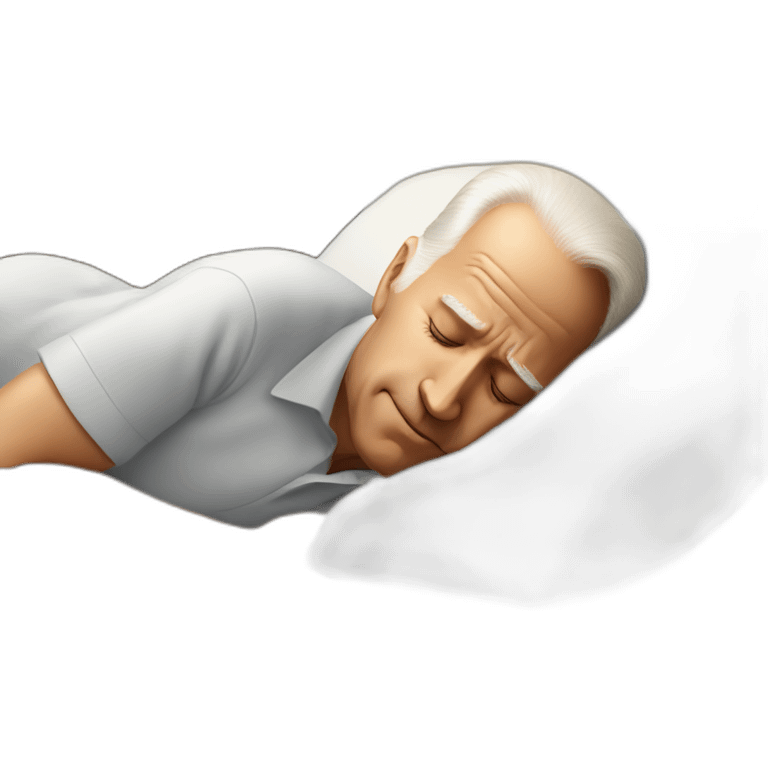 Joe Biden sleeping emoji