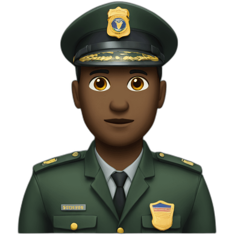 male border protection officer emoji