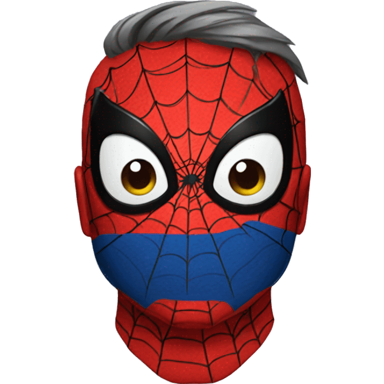 Spiderman head emoji