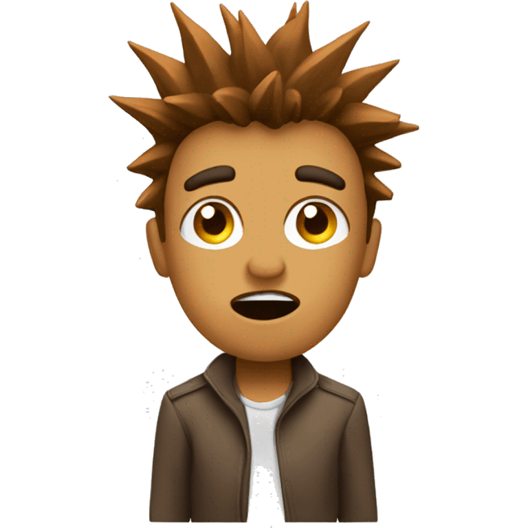 BROWN Spike qui pleure emoji