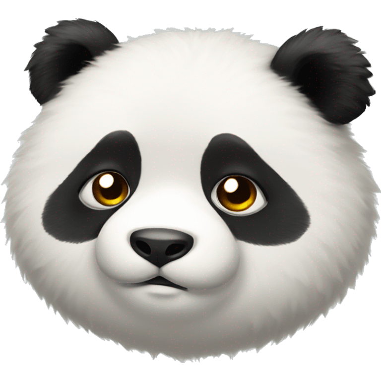 fat fluffy cute panda emoji