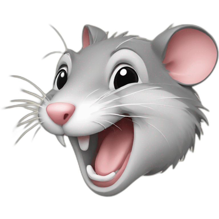 laughing rat emoji