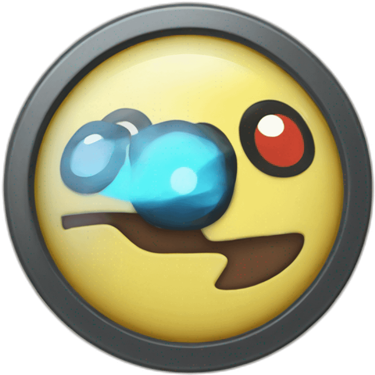 Confirm Button Pokemon Badge  emoji