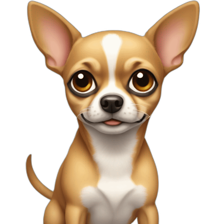 Chihuahua enfadado emoji