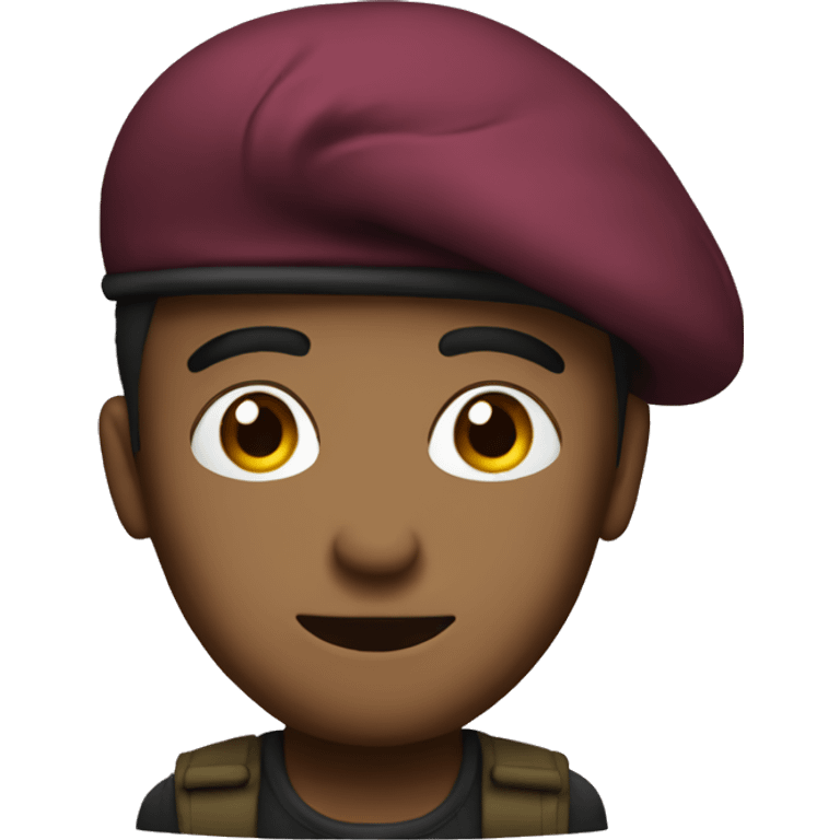 Me with a beret  emoji