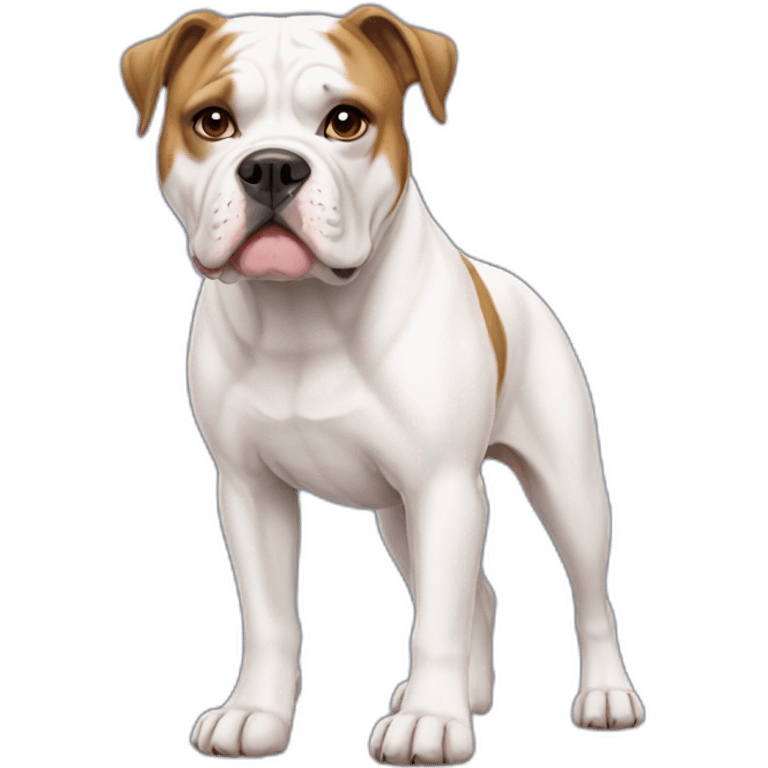 American Bulldog Full Body emoji