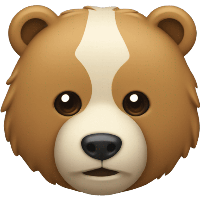 Gomita con forma de oso emoji