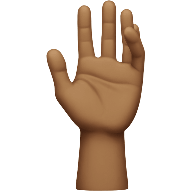 Talk to the hand emoji