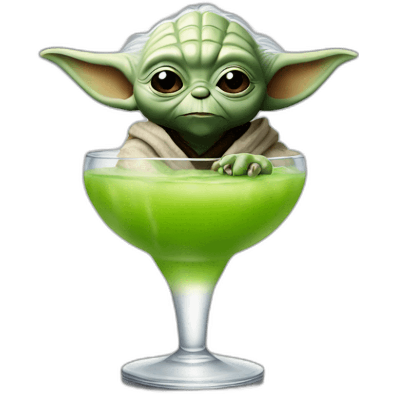 Yoda drink bi emoji