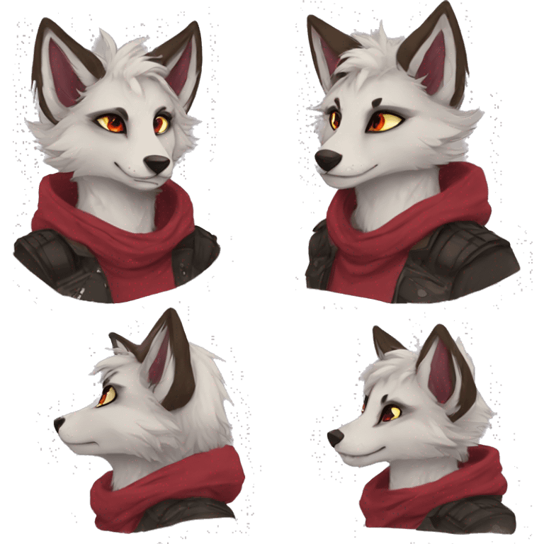 Edgy modern anthro furry by Falvie, LiLaiRa, griffsnuff, AngieWolf emoji