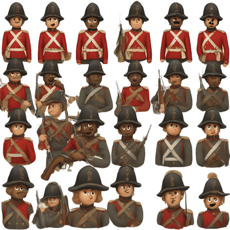 British red army 1799 emoji