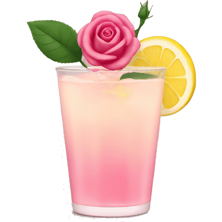 Rose lemonade  emoji