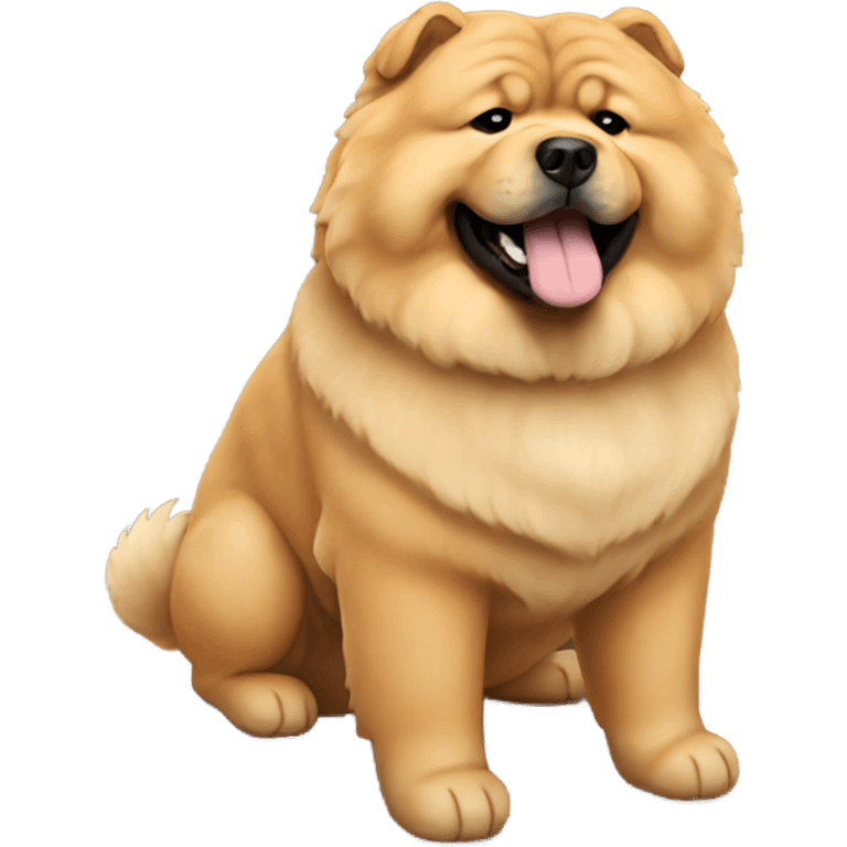 Chow chow emoji