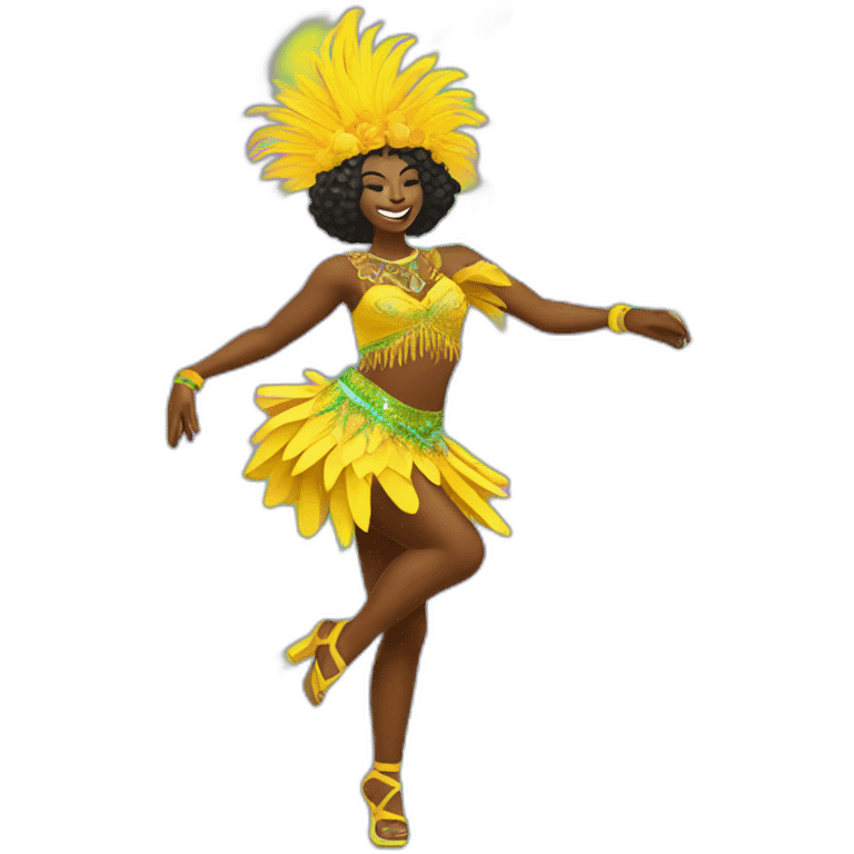 Brazilian samba funk dancer emoji