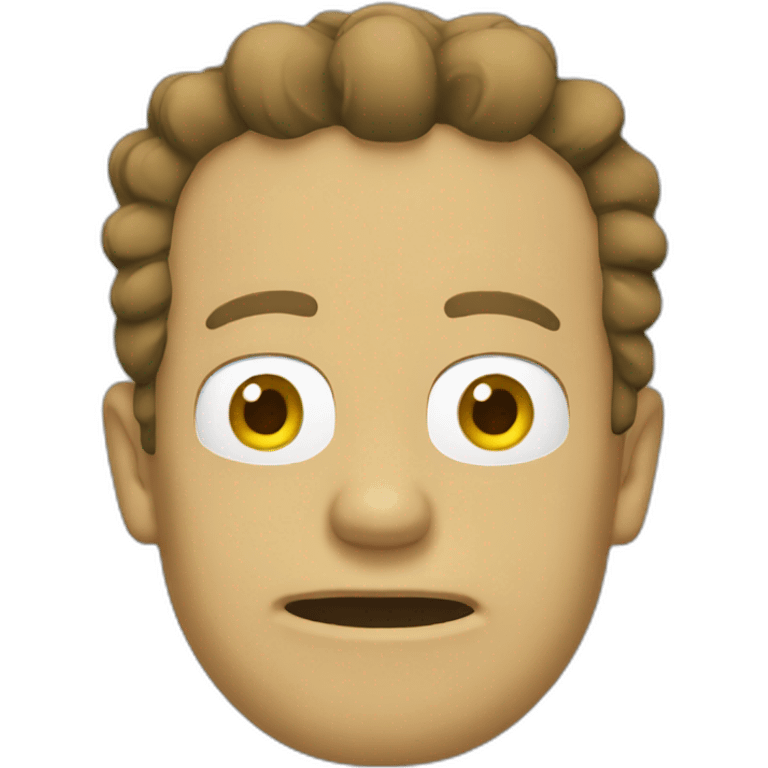 neutral bart emoji