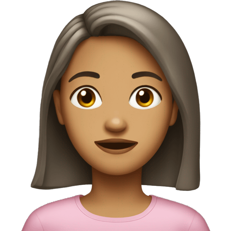 Tete de fille  emoji