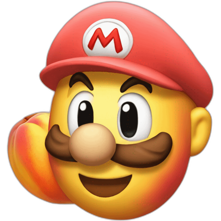 peach mario emoji