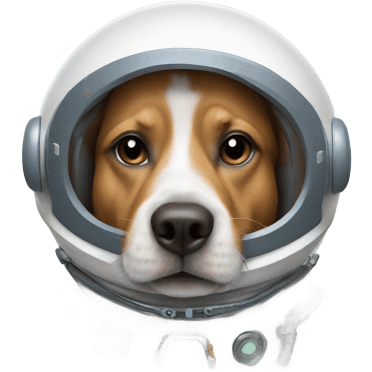 dog with space suit  emoji