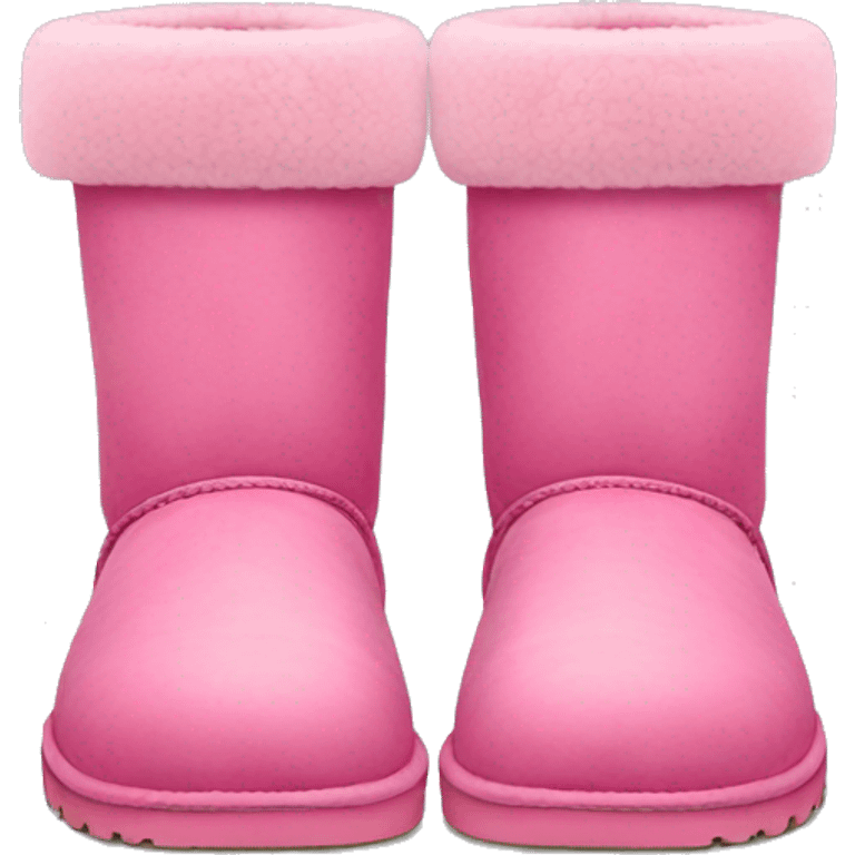 Pink uggs  emoji