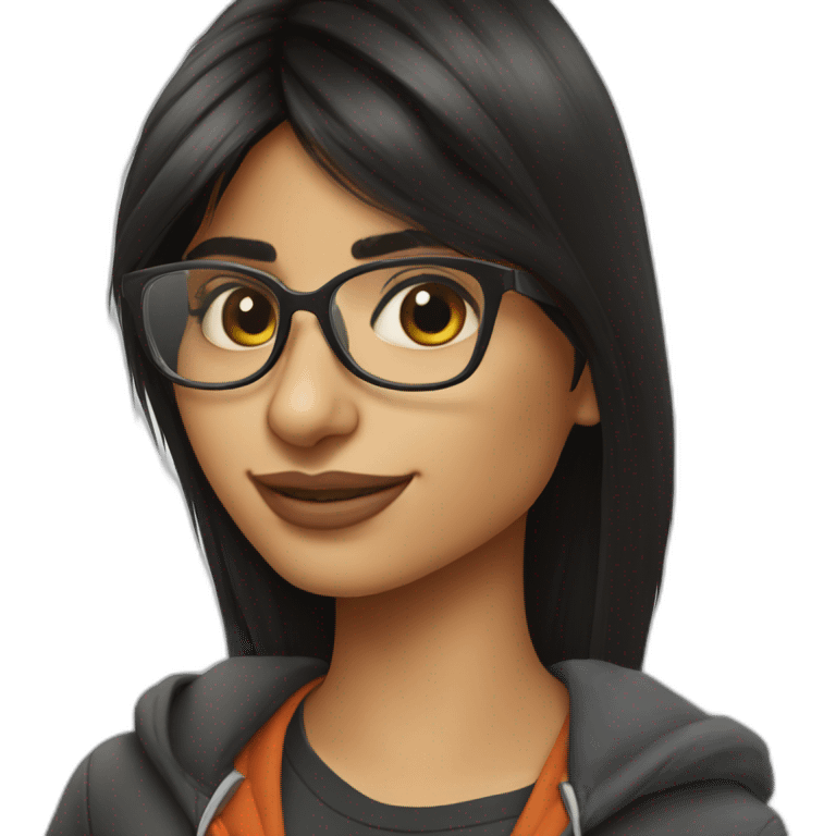 Mia Khalifa girl emoji