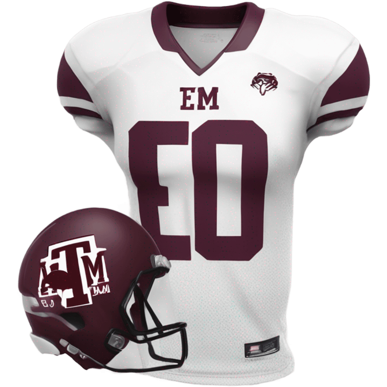 Texas A&M football jersey emoji