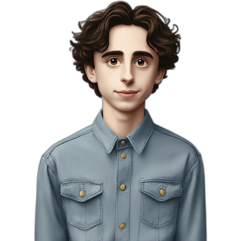 timothee chalamet emoji