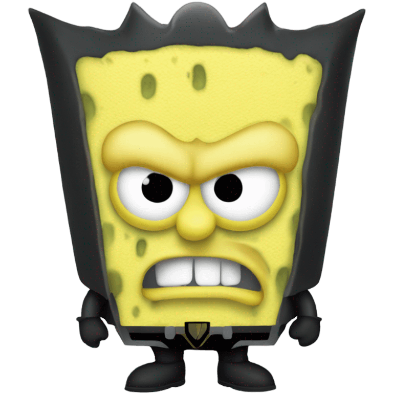 spongebob as batman emoji