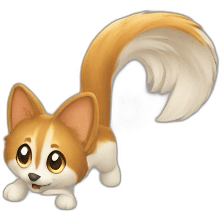 Tail emoji