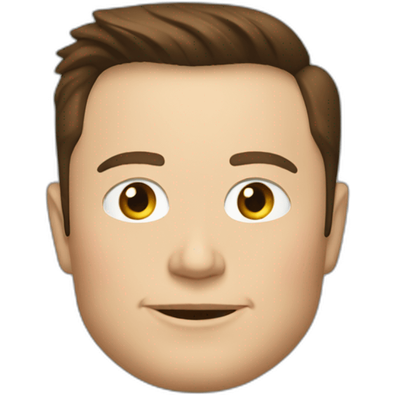 Elon Musk in Car emoji