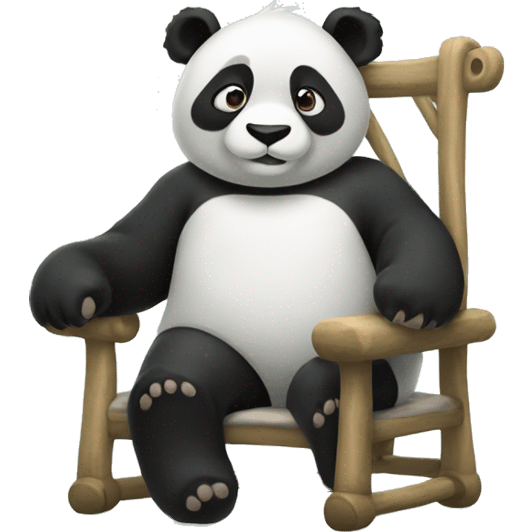 Panda at an slee emoji