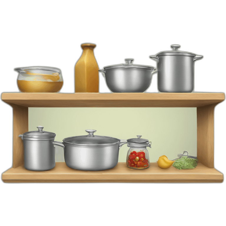 kitchen shelf emoji