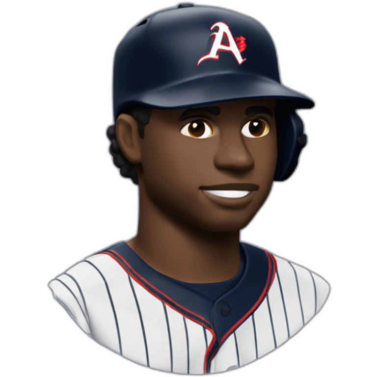 Ronald Acuna braves emoji