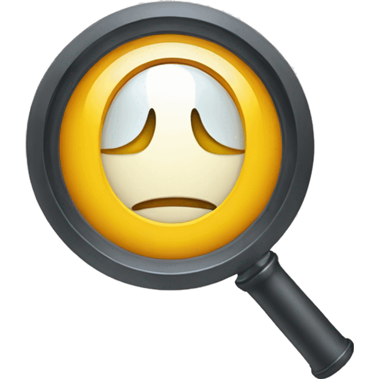 magnifier emoji